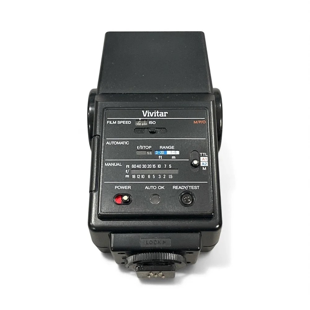 Vivitar Auto Thyristor 550FD M/P/O Dedicated Electronic Flash Camera Photography